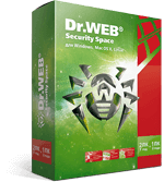 Dr.WEB Security Space 2 ПК / 1 год